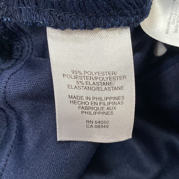 EUC Evan-Picone Navy & White Polka Dot A-Line Dress 12 - Picture 10 of 11